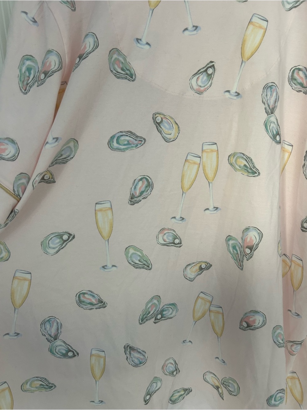 BedHead PJs Oysters & Champagne Pajama Set Pink NWT size 2x - Picture 12 of 16